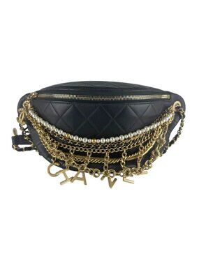 Chanel Waist Bag Belt Bag Black